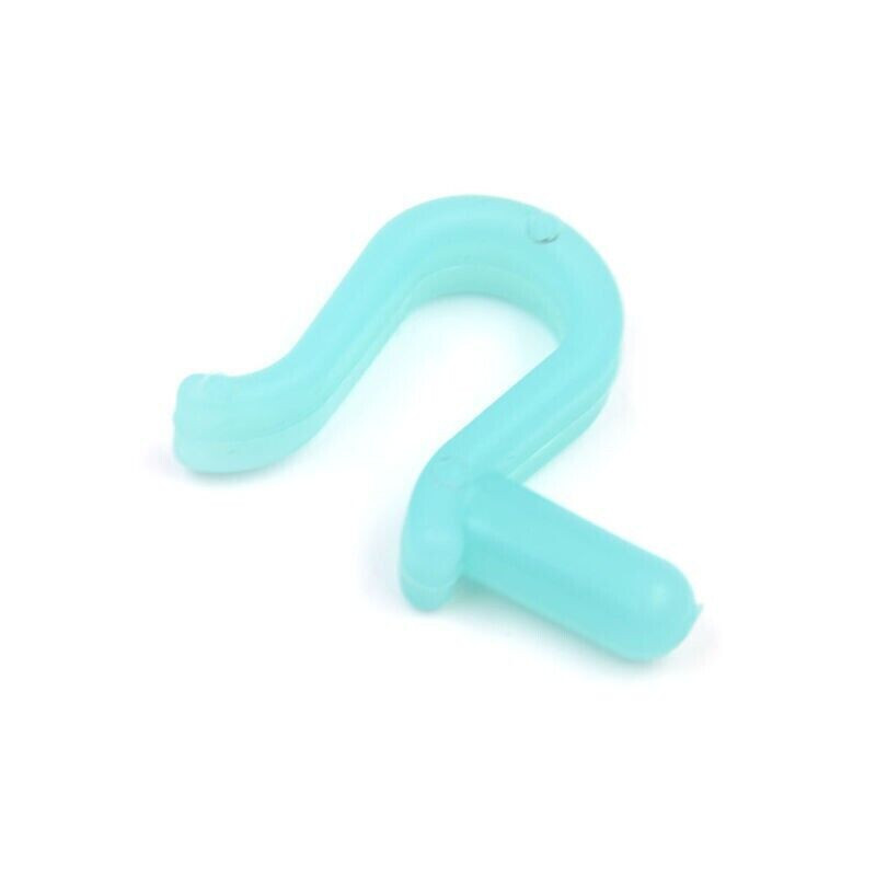 3 Pcs/Set Dental Silicone Bite Block Mouth Prop Autoclave 135 ℃ Sterilize Blue