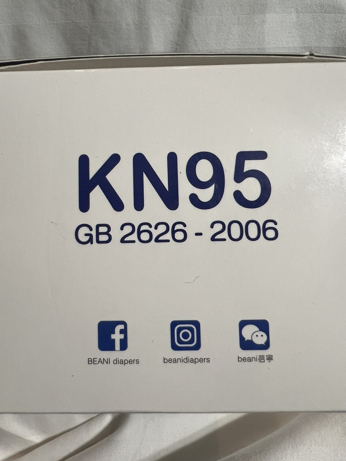 White KN95 Protective Face Mask~ 85 PCS~Disposable Mask~ Non Medical
