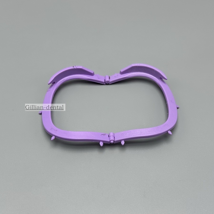 Foldable Rubber Sheet Dam Frame Dental Hager Light X-Ray Film Plastic Bracket