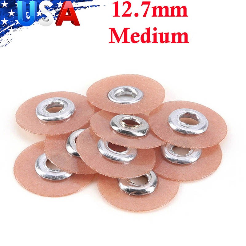 Dental soflex Discs Medium Composite finishing polishing discs Soft type 12.7mm