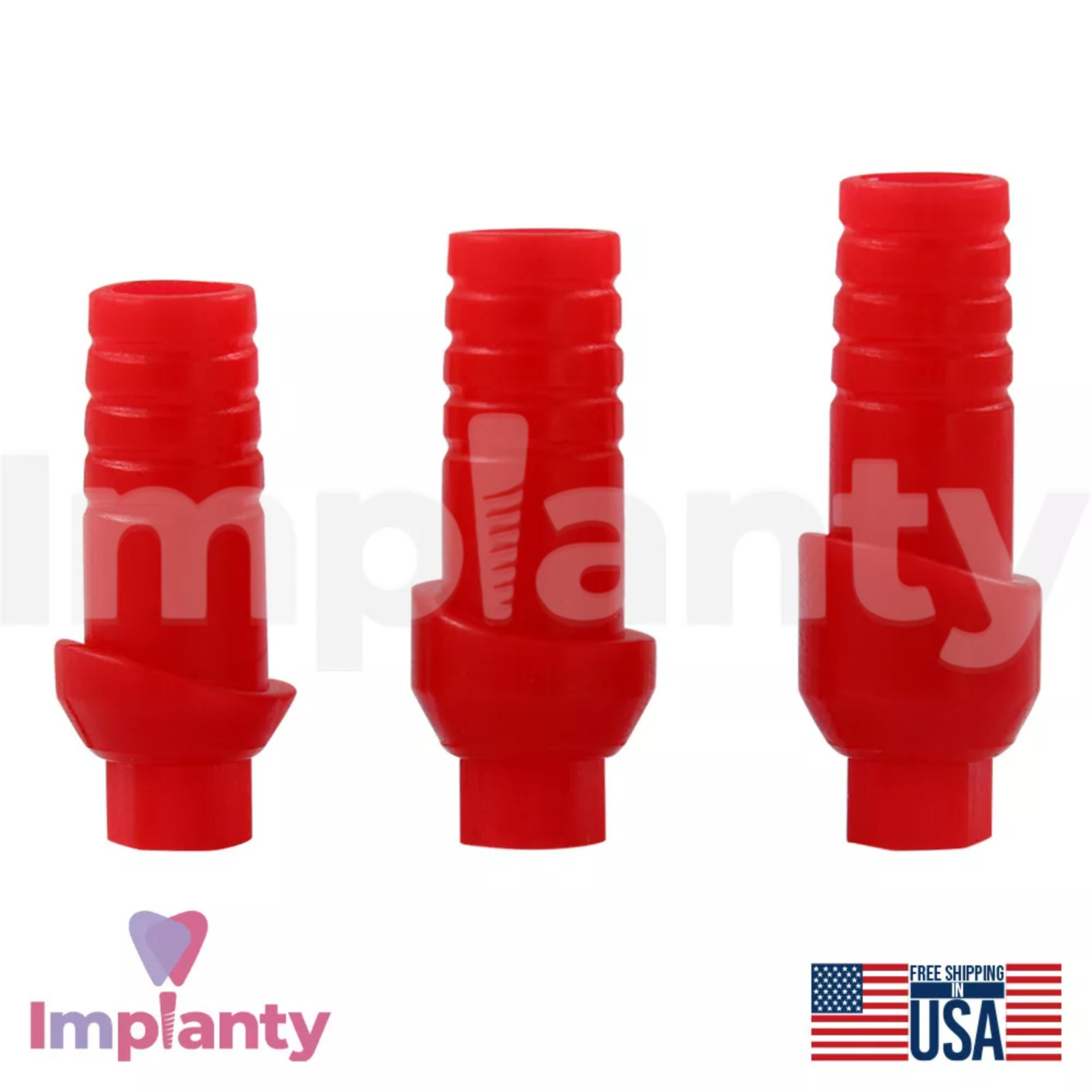 GDT Straight Anatomic Fully Castable Ø5.2mm Dental Prosthetic Int Hex 2.42mm