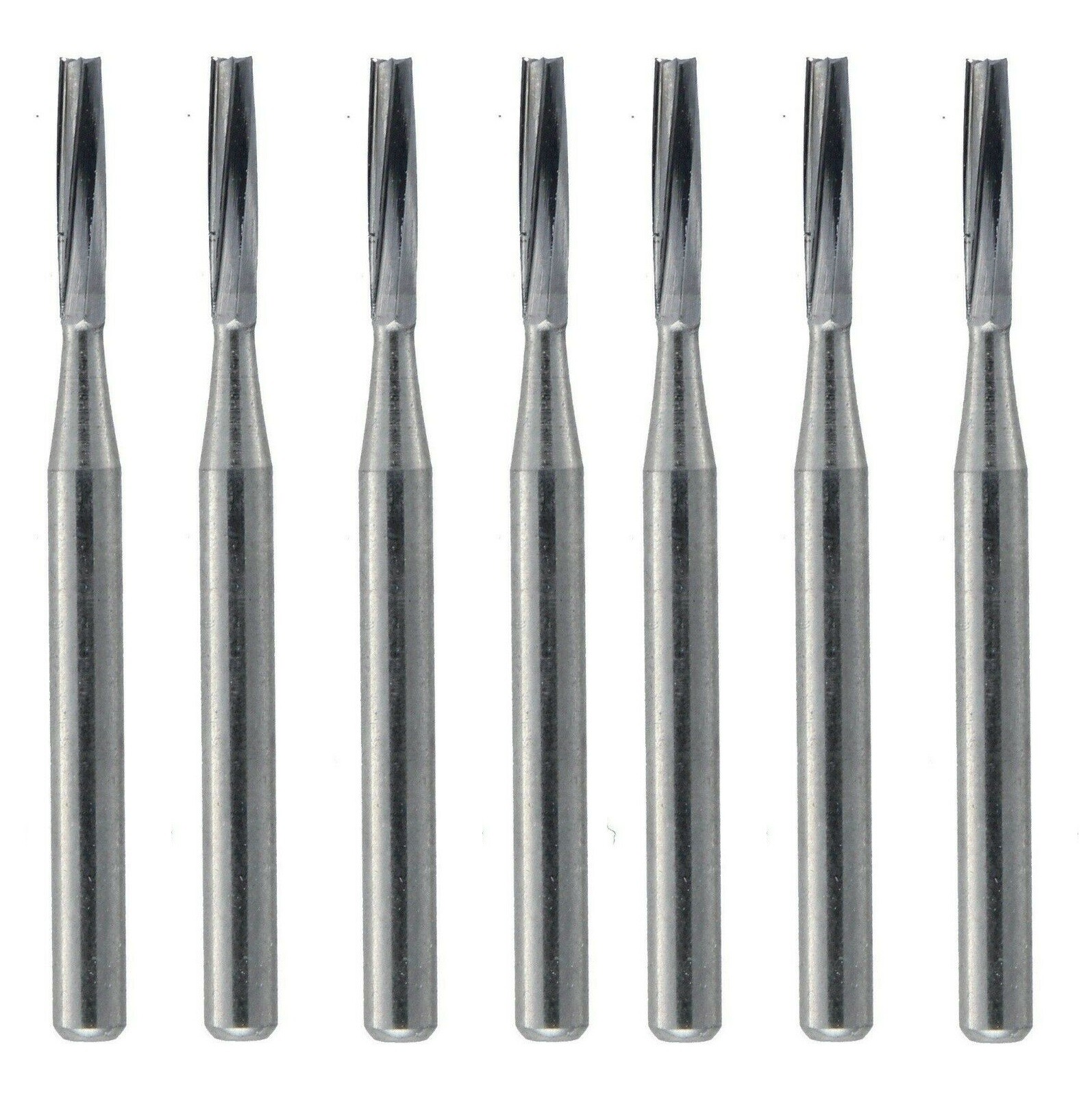 FG57L Carbide Burs FG 57 L Long Friction Grip Flat End Cylinder (Bag of 10)