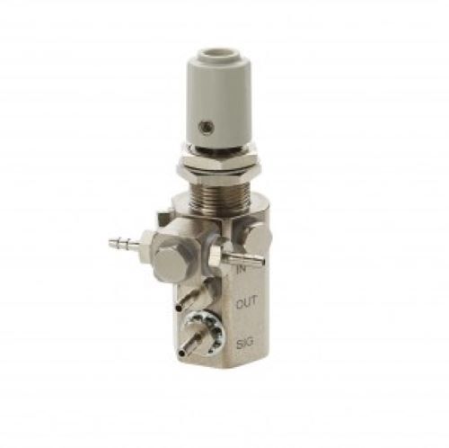 Water Relay Combo Valve with Gray Knob and Double Barb Swivel, DCI 7302
