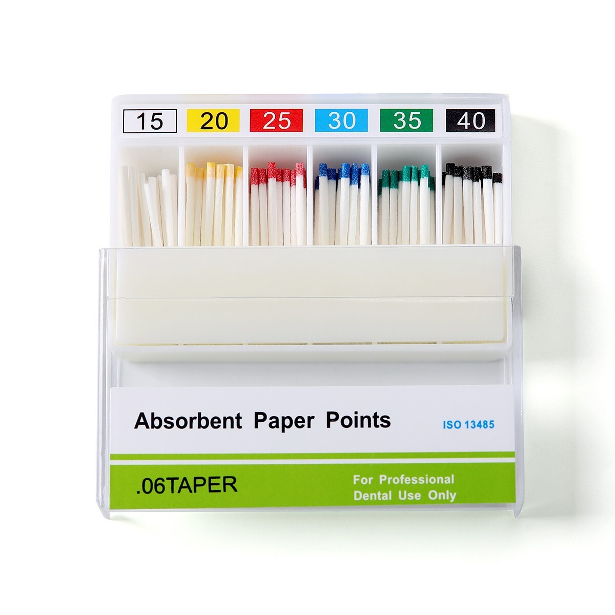 Dental Absorbent Paper Points Gutta Percha Points Eododontic PP/GP 0.04/02 Taper