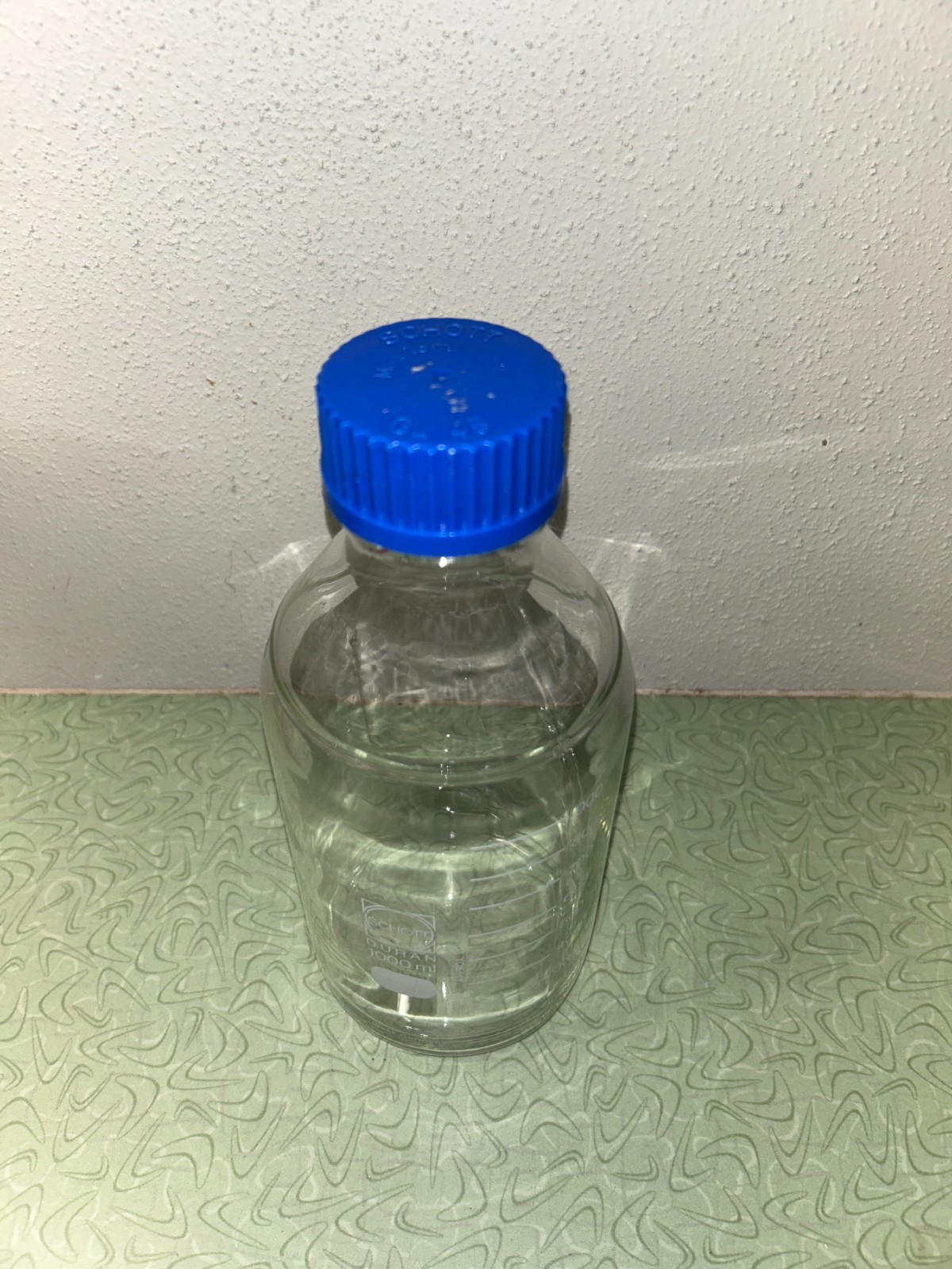 Schott Duran 1000mL Graduated Media Storage Bottles — Ten Bottles
