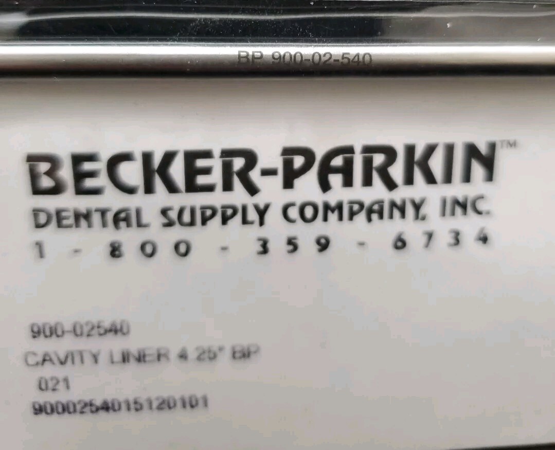 (2 Pack) Becker-Parkin Stainless Cavity Liner 4.25″ BP 900-02-540