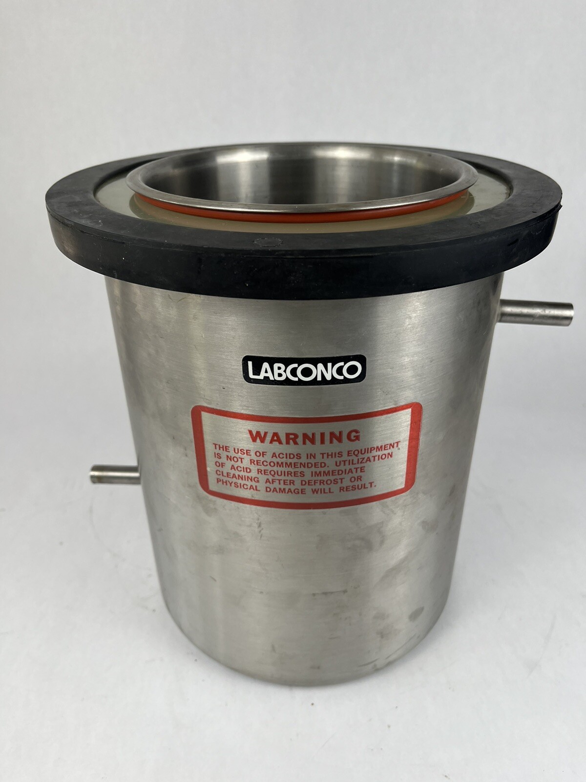 LABCONCO Stainless 2-Port Secondary Vacuum Trap 3/4” 7538200 Dry Ice Laboratory