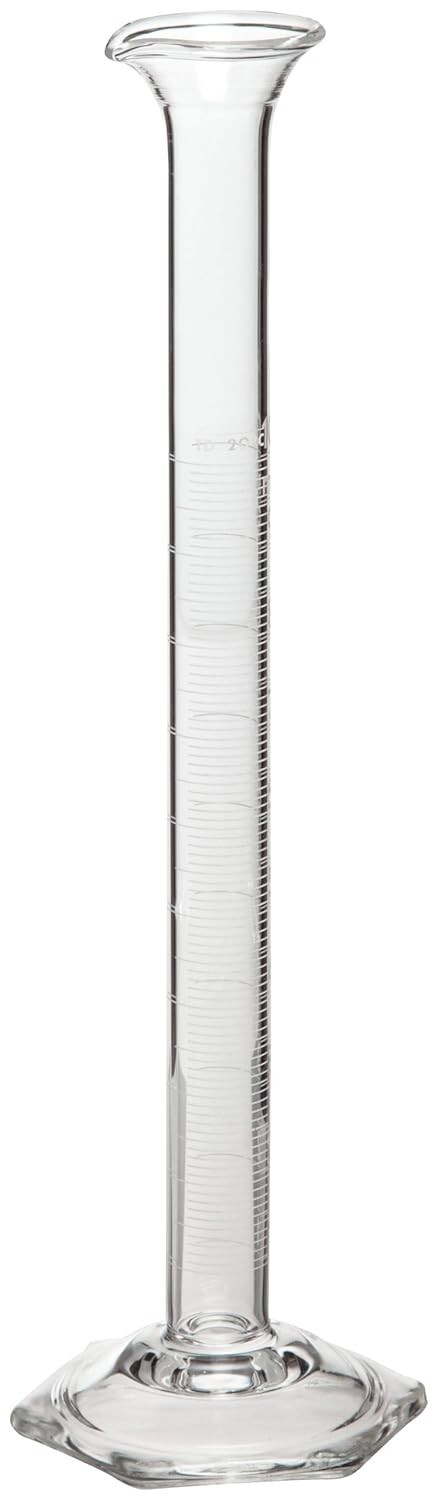 PYREX 100mL Single Metric Scale Cylinder, w/ Graduations, TD 3062-100 (Single)