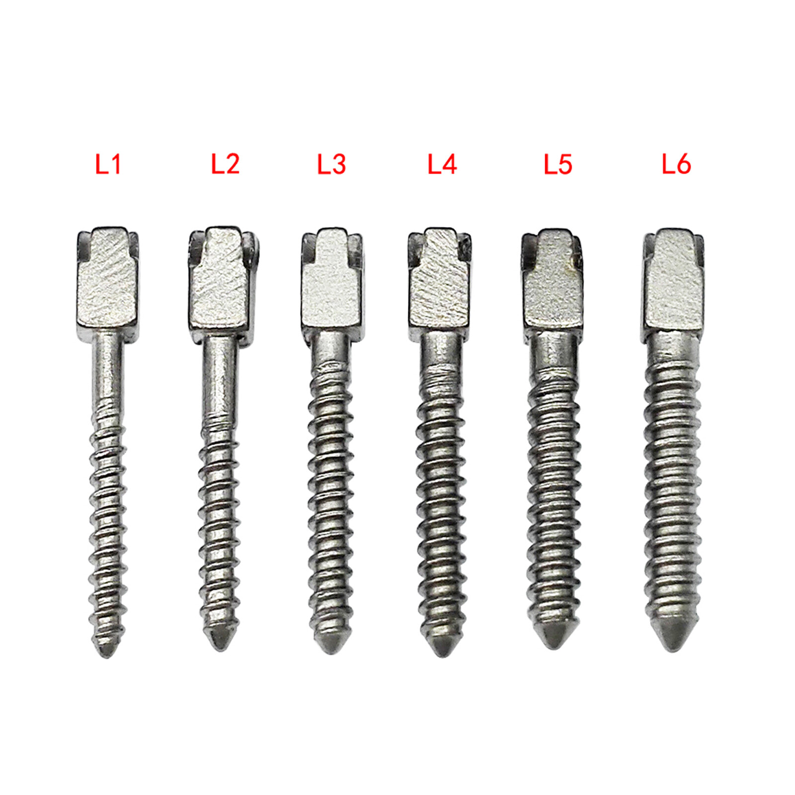 Dental NORDIN Style Endo 24K Golden Plated/Pure TITANIUM Root Canal Screw Post