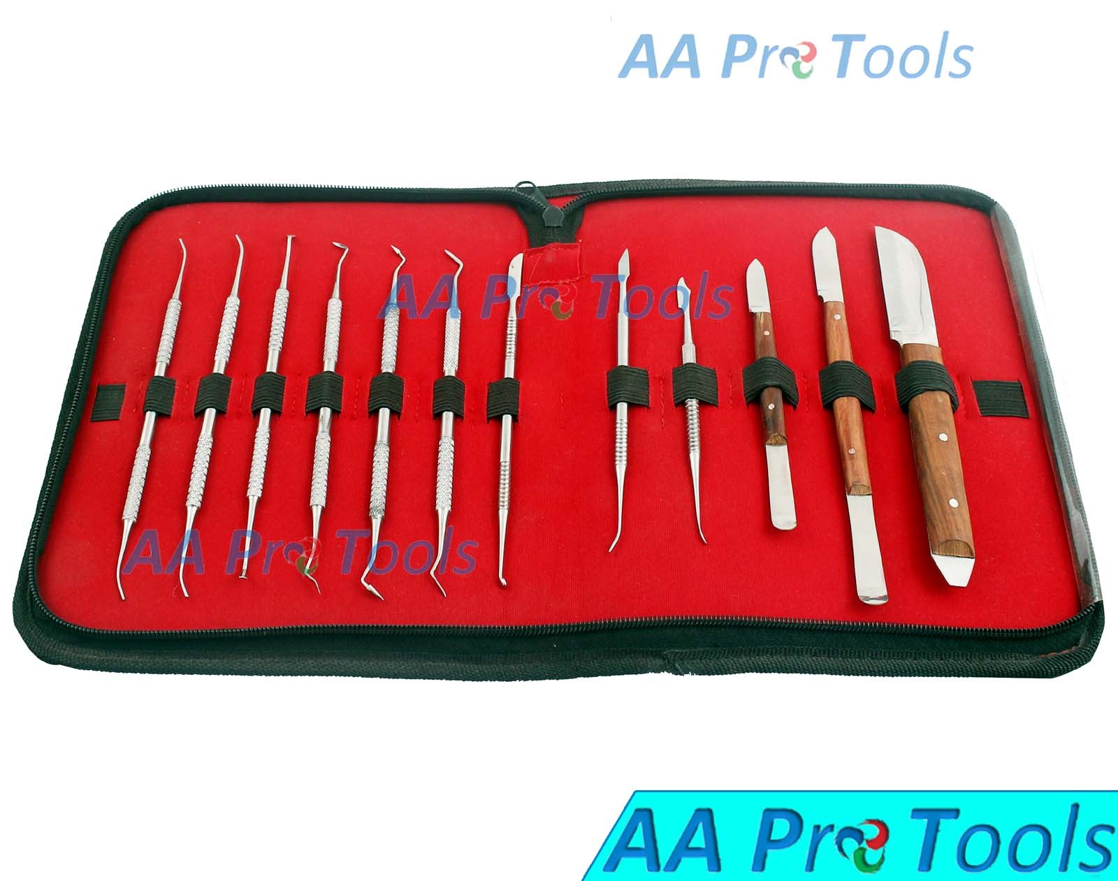 12 Pcs Dental Laboratory Technicians Kit – Dental Composite Modeling PR-532