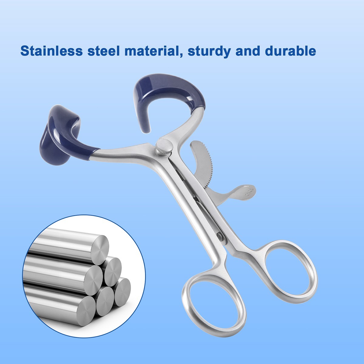 AZDENT Dental Cheek Retractors Mouth Opener Expander Stainless Steel Metal USA