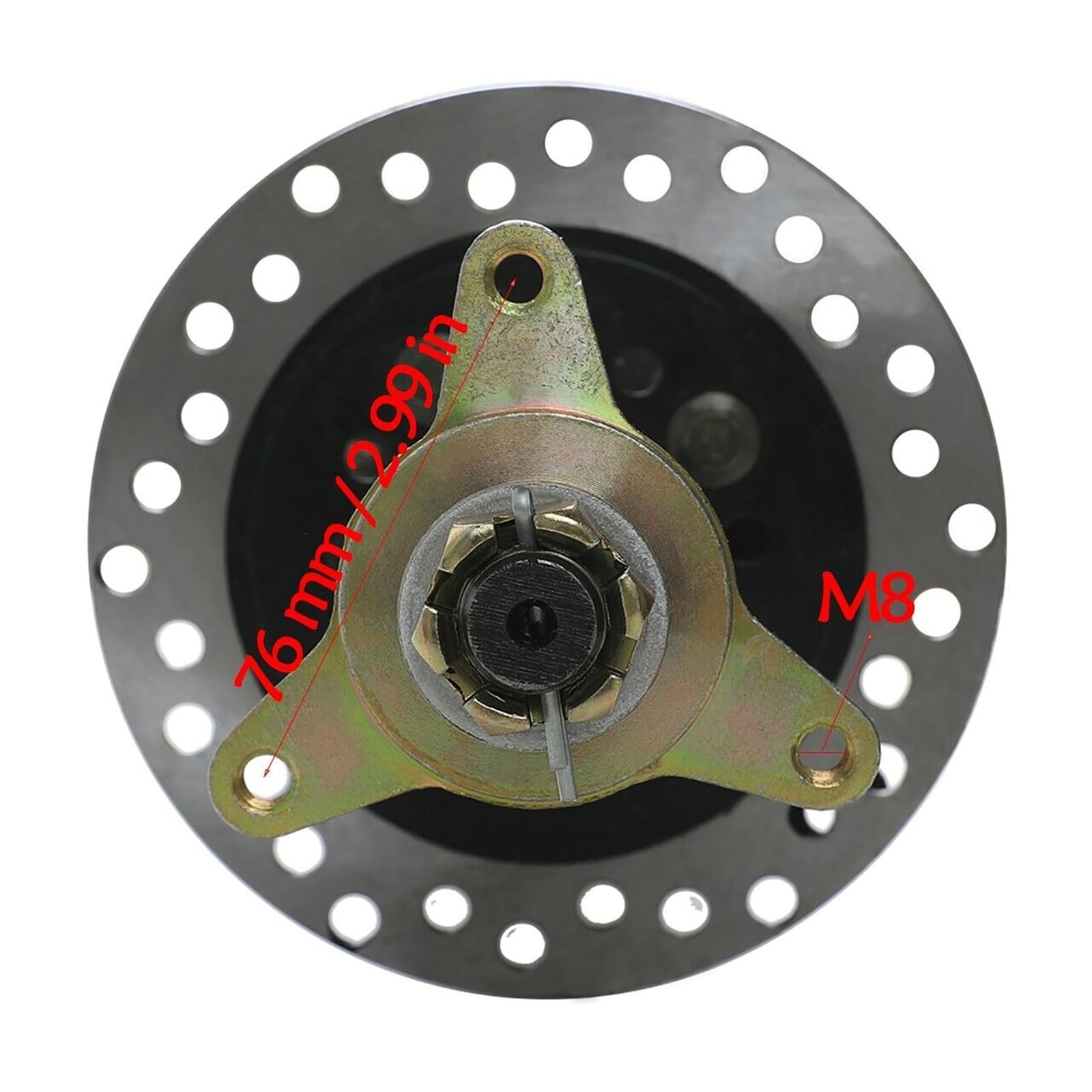 48V 1000W Rear Diff Axle Kit Brushless Motor 30 Inch Go Kart ATV Golf Cart Quad