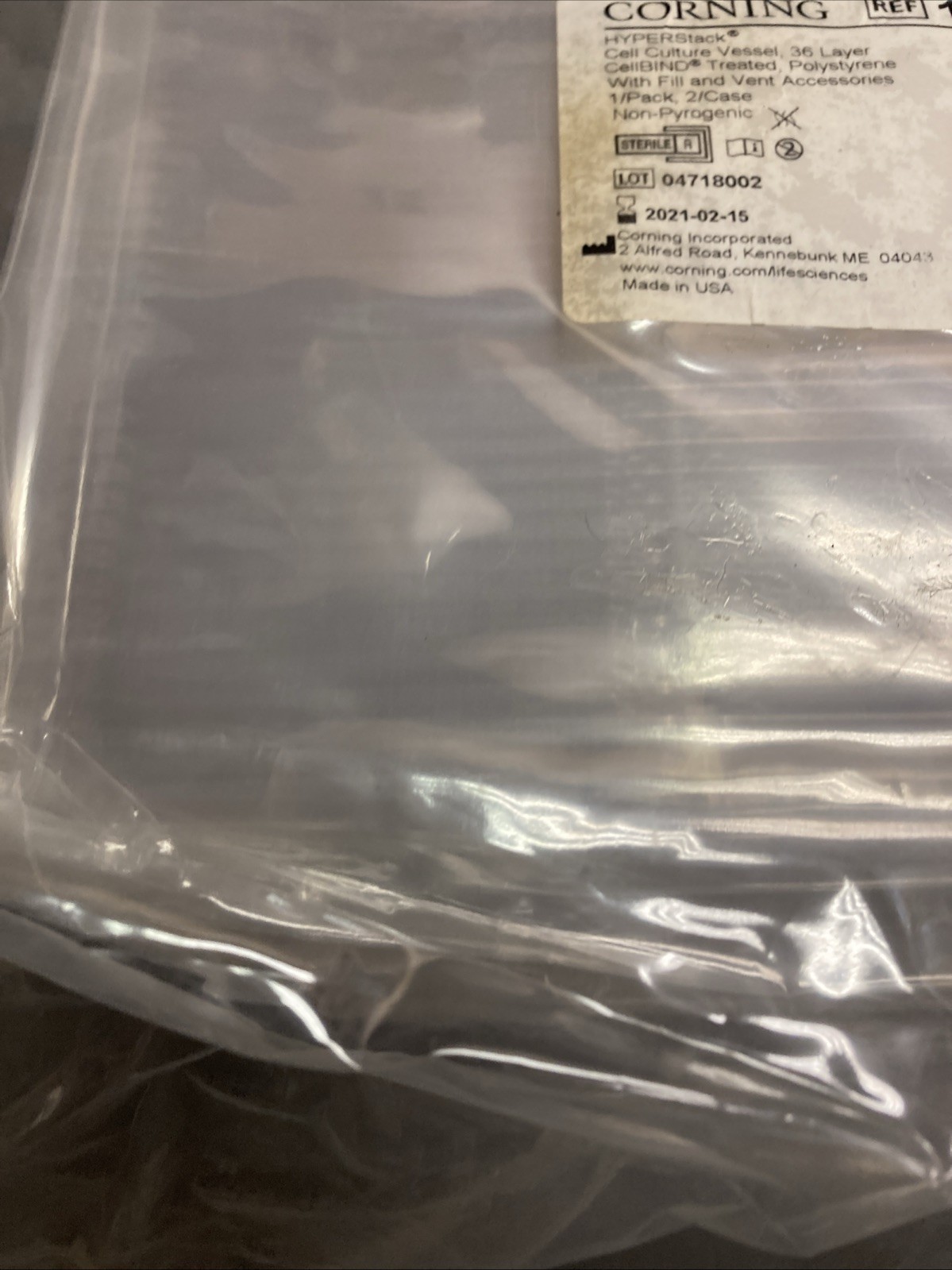 NEW Corning CellBIND HYPERStack 36 Layer Cell Culture Vessel | U.S.A. SELLER