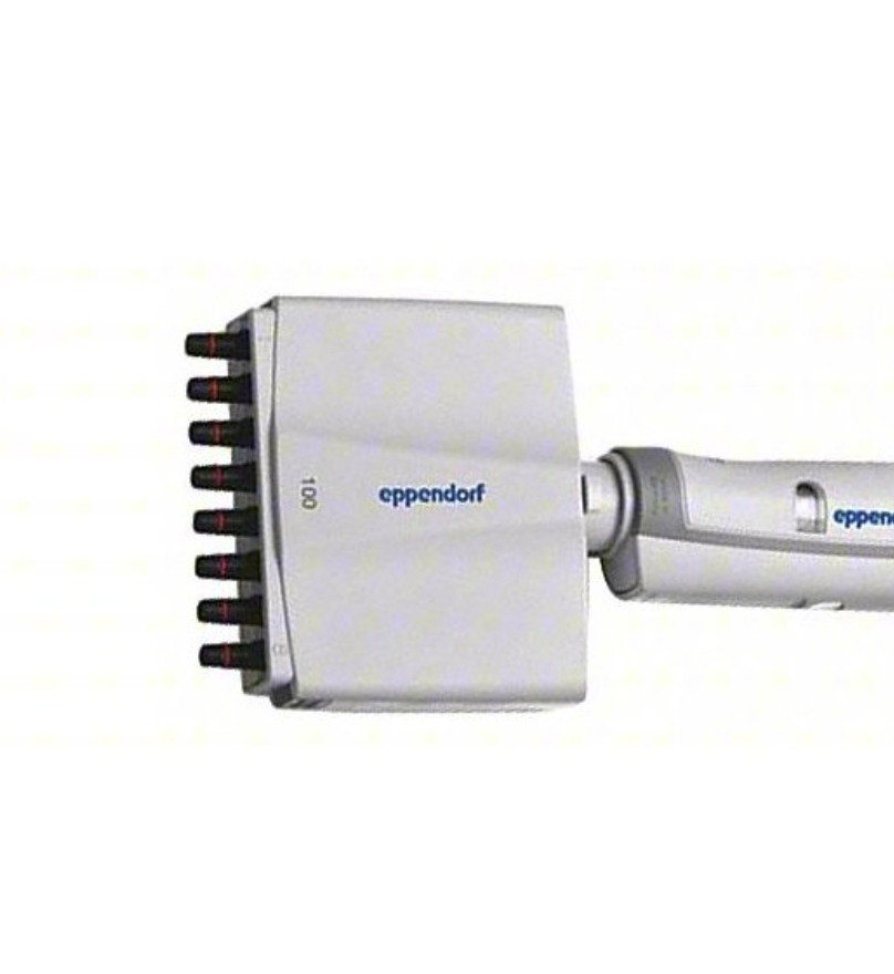 Eppendorf Research Plus Multichannel Pipettor, 08 Channel, 10-100 uL