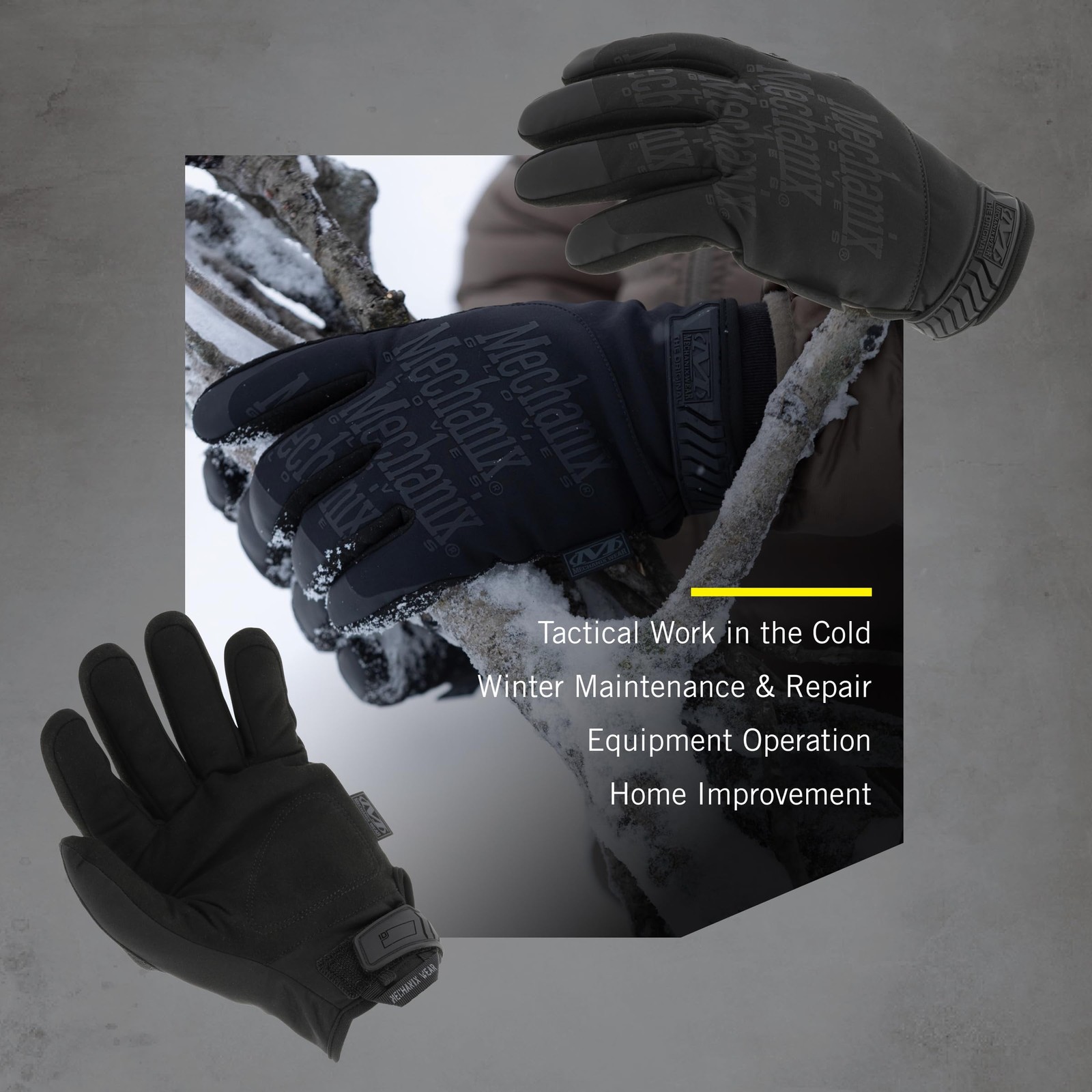 Mechanix Wear Tactical Coldwork Original Winter Work Gloves – Insulated Water