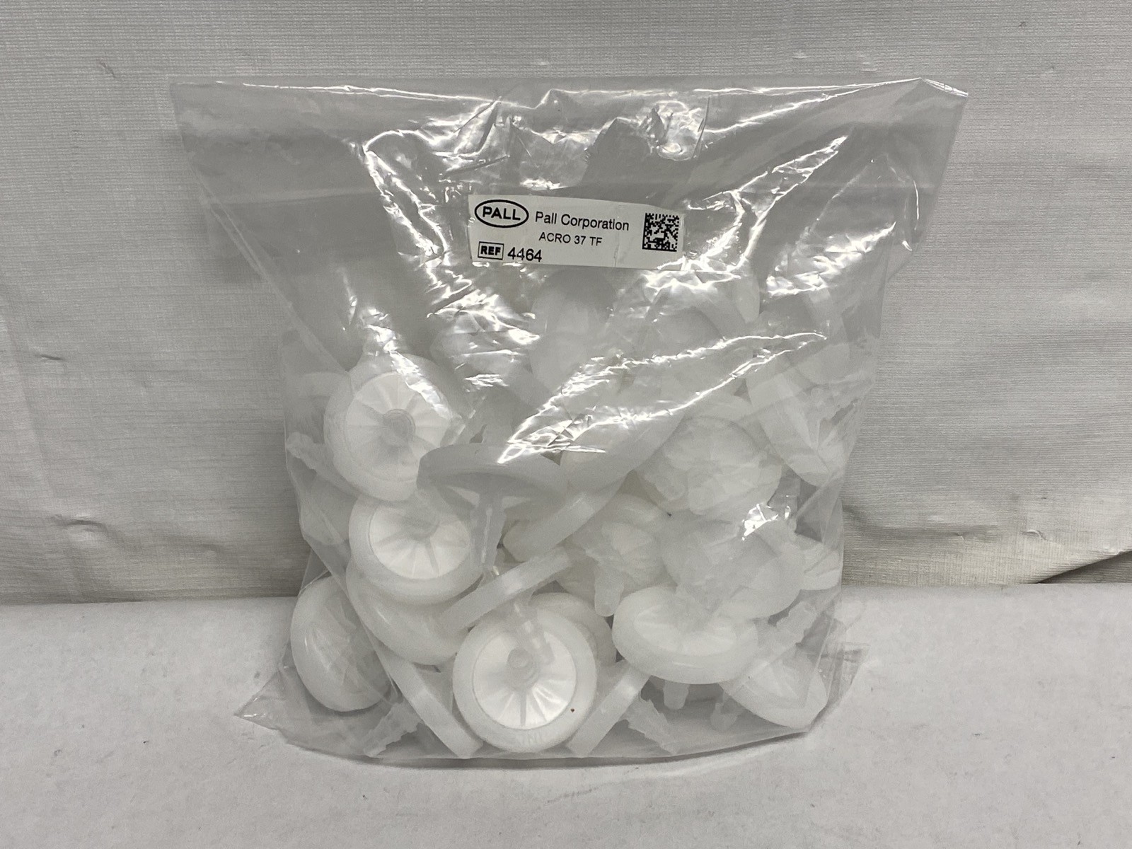 (45) PALL Acro 37 TF Vent Device Filter 0.2um PTFE Membrane Non-Sterile 4464