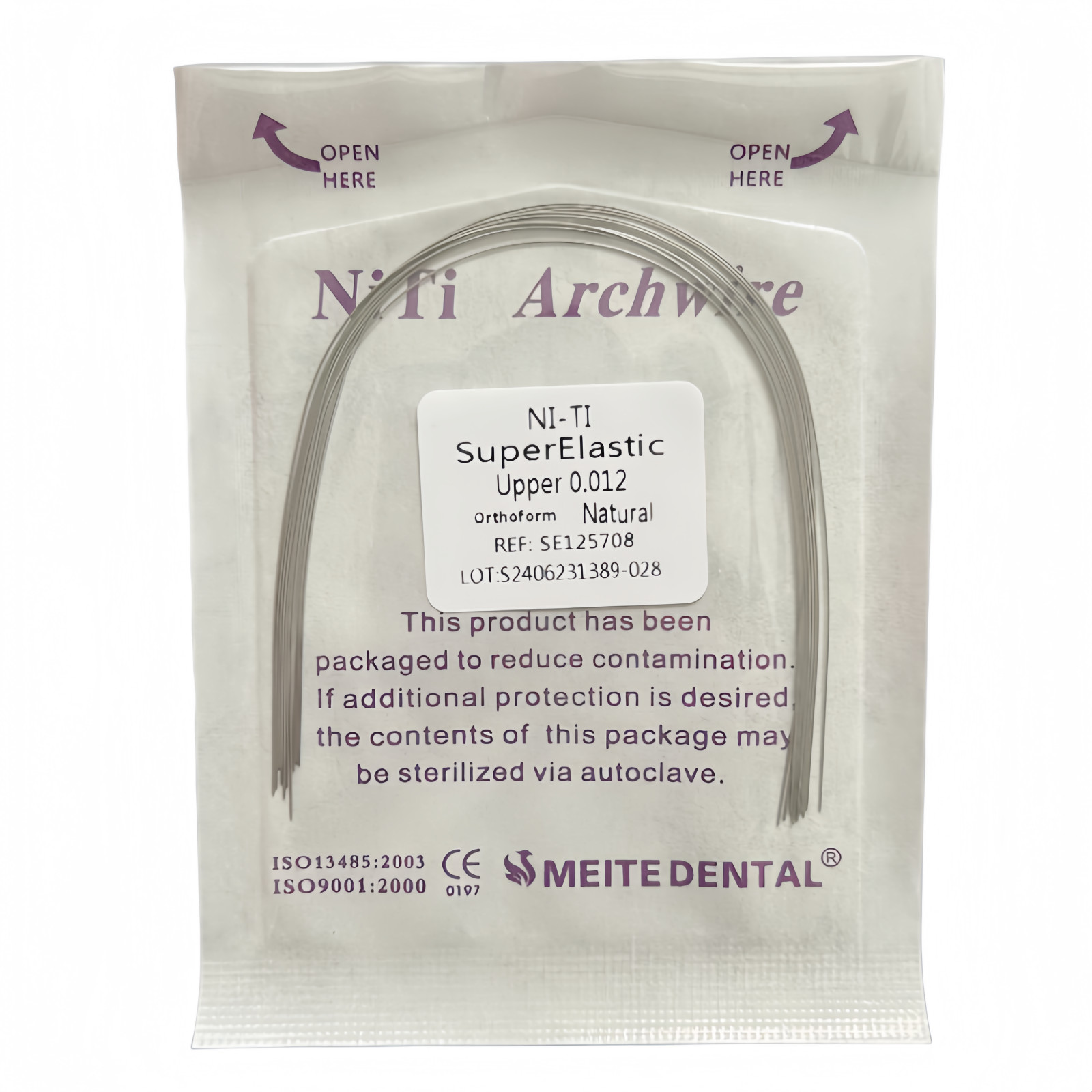 10Pack Dental Ortho Heat Thermal Activated/Super Niti/Stainless Steel Arch Wires