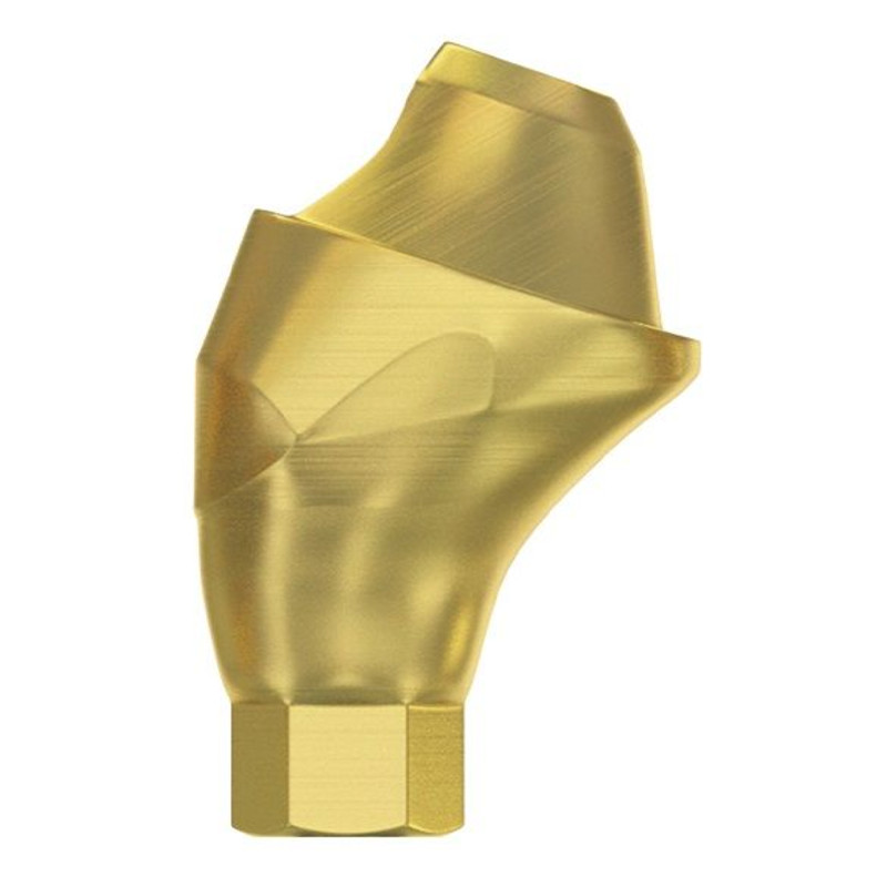 10x Prosthetic Angulated 17° Multi-Unit 1.6 RP Conical Connection 2.65 Titanium
