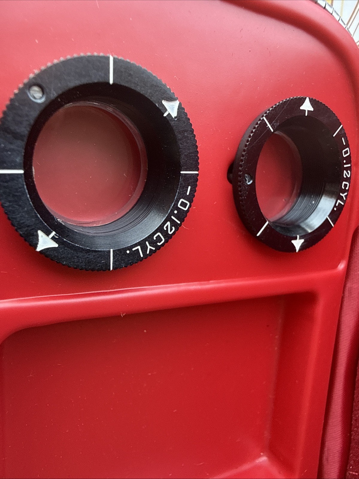 American Optical Astigmatic Correction Test Lenses in Case