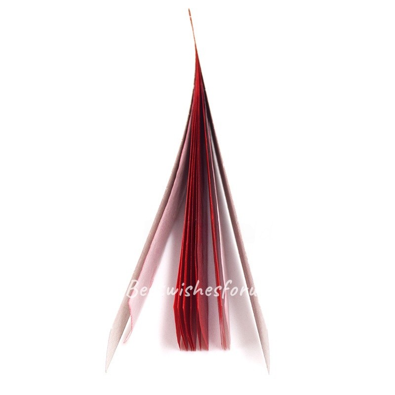 Dental Tool Red Practical Articulating Paper Soft Thin Strips 200 Sheets/Box