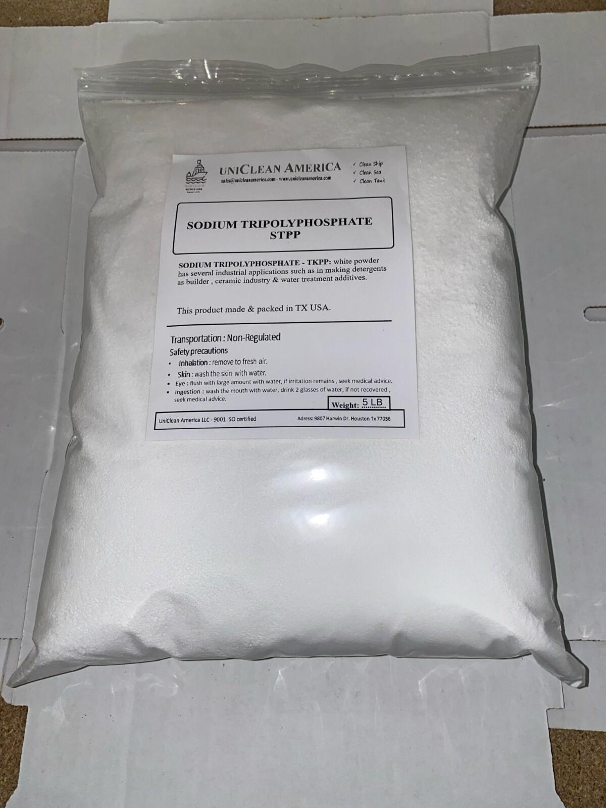 SODIUM TRIPOLYPHOSPHATE – STPP HIGH PURITY