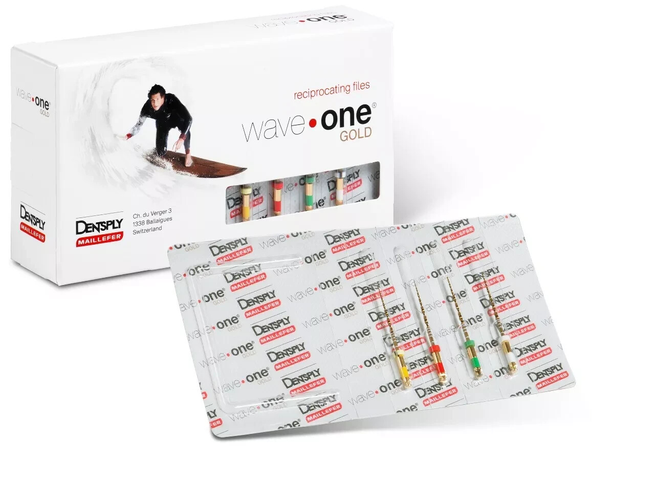 Waveone Gold Small, Primaly, Medium, Large RECIPROCATING File Dentsply-31mm 10PK