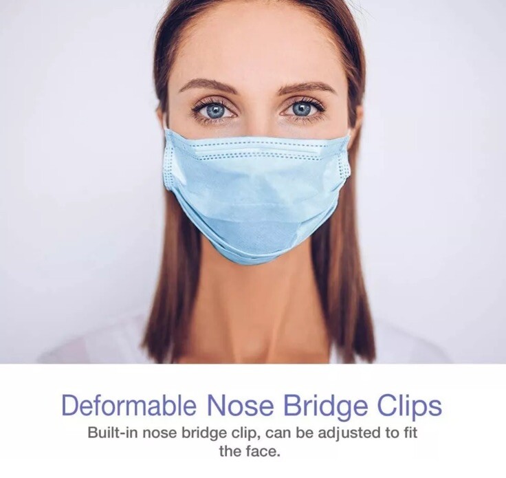 CandyCare Disposable Face Masks, Pack of 25