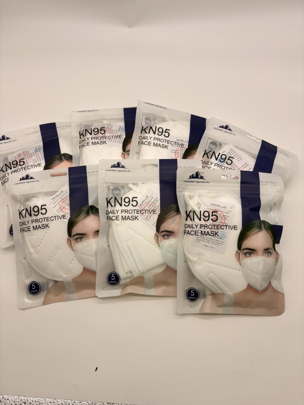 KN95 Protective 5 Layers Face Mask Disposable Mask- 35 Total READ DESCRIPTION