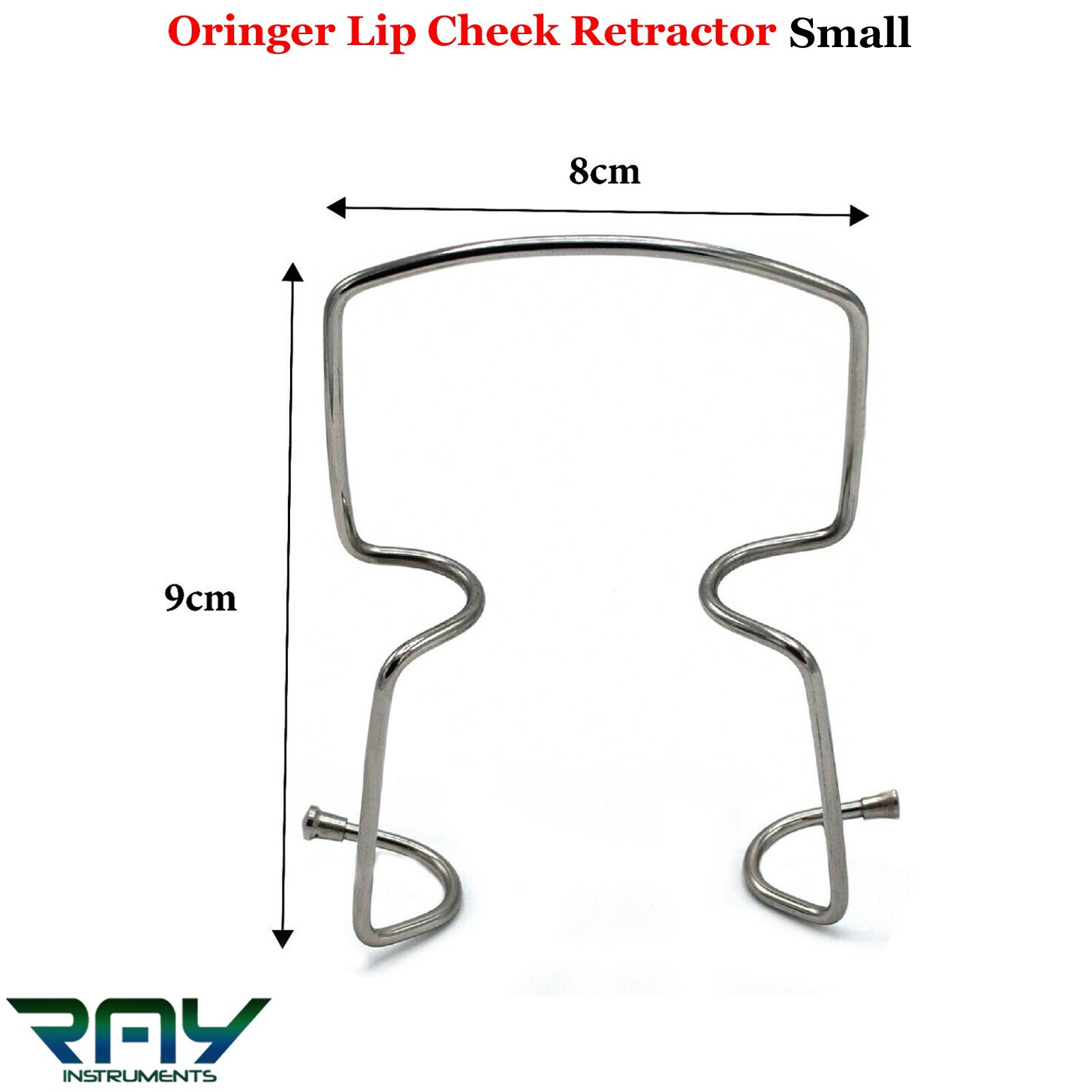 Surgical Oringer Lip Cheek Small Retractors Self Dental Retaining Metal Wire New