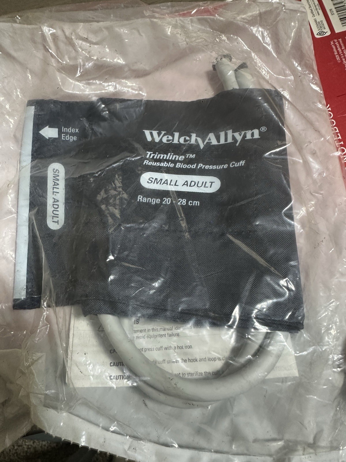 WelchAllyn Trimline Blood Pressure Cuff Small Adult 2 Tubes