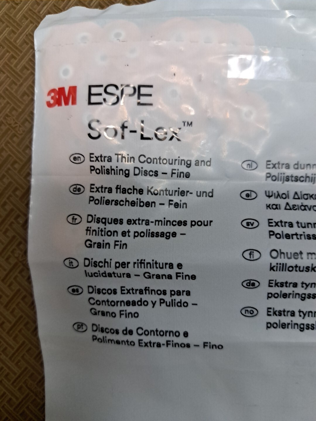 3M ESPE 2382F & 2382SF Sof-Lex Polishing Discs 1/2″ Fine & Superfine
