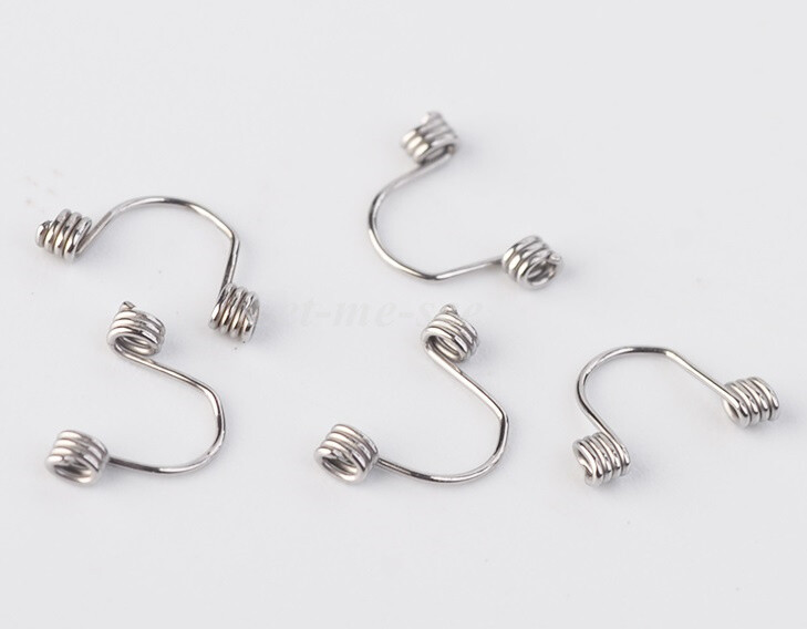 10pcs/Pack Dental Orthodontic Anterior Teeth Torque Rectangular Springs SS