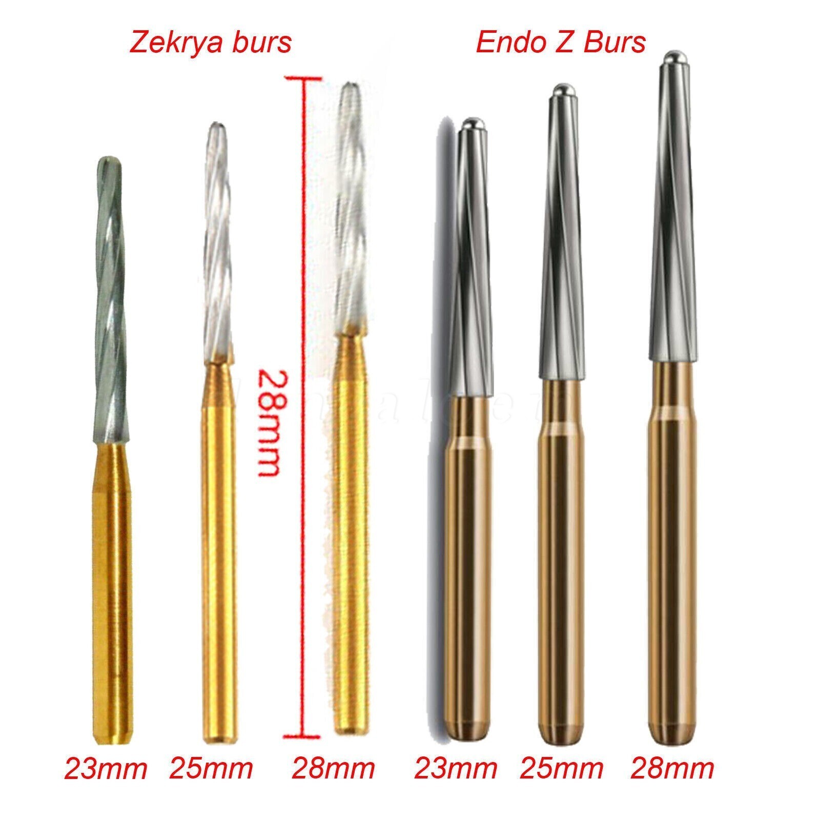 Dental Tungsten Carbide Burs Finishing Polishing Trimming FG Egg Football Flame