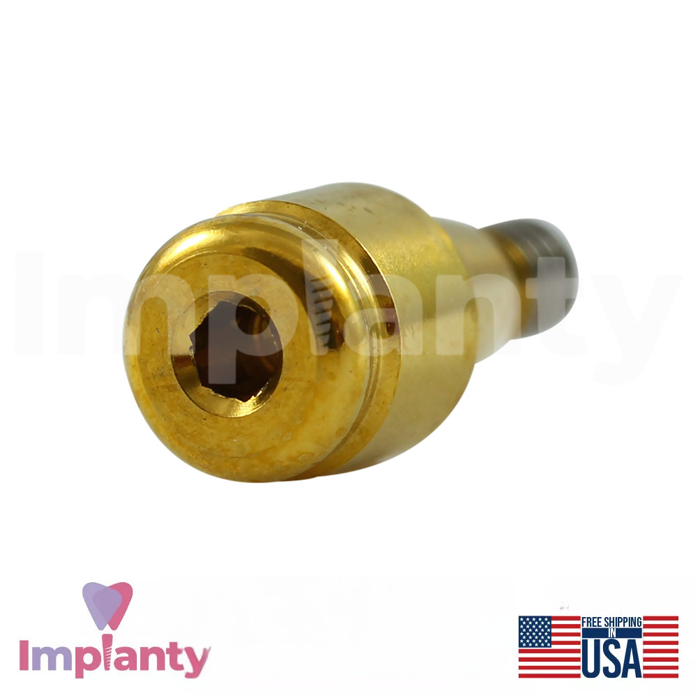 1x Dental Straight Lock Attachment Extra Soft Silicone Set Conical RP 2.65mm
