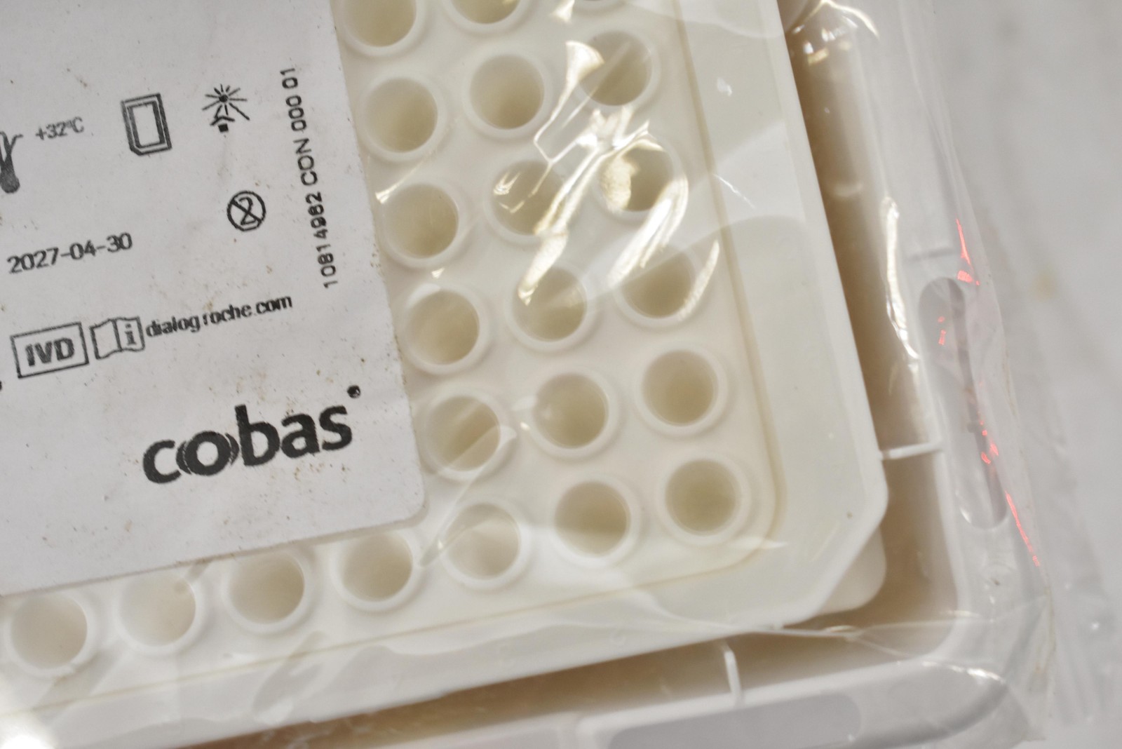 Roche cobas omni Amplification Plate REF 05535491001 IVD CE Content 4 Exp 2027