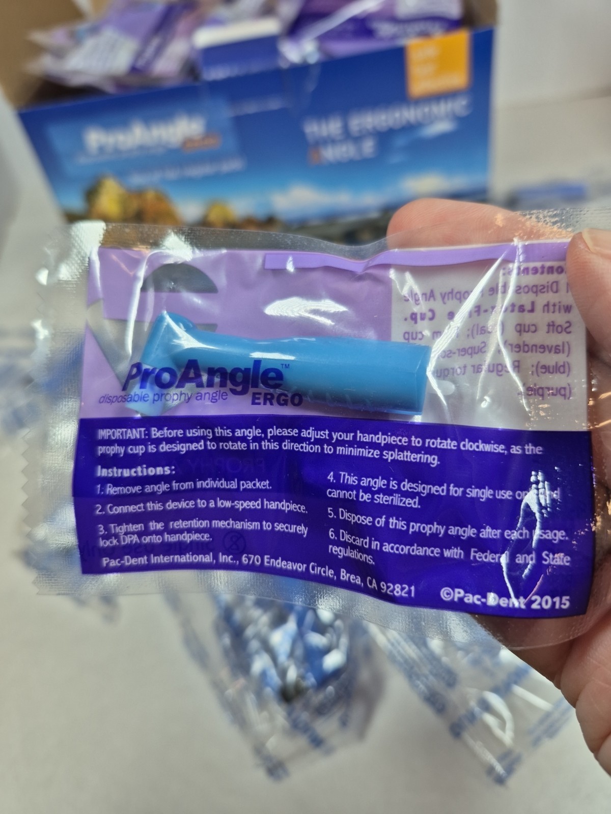 Proangle Ergo & Young Disposable Prophy Angle 165+ Pieces Soft Single Use