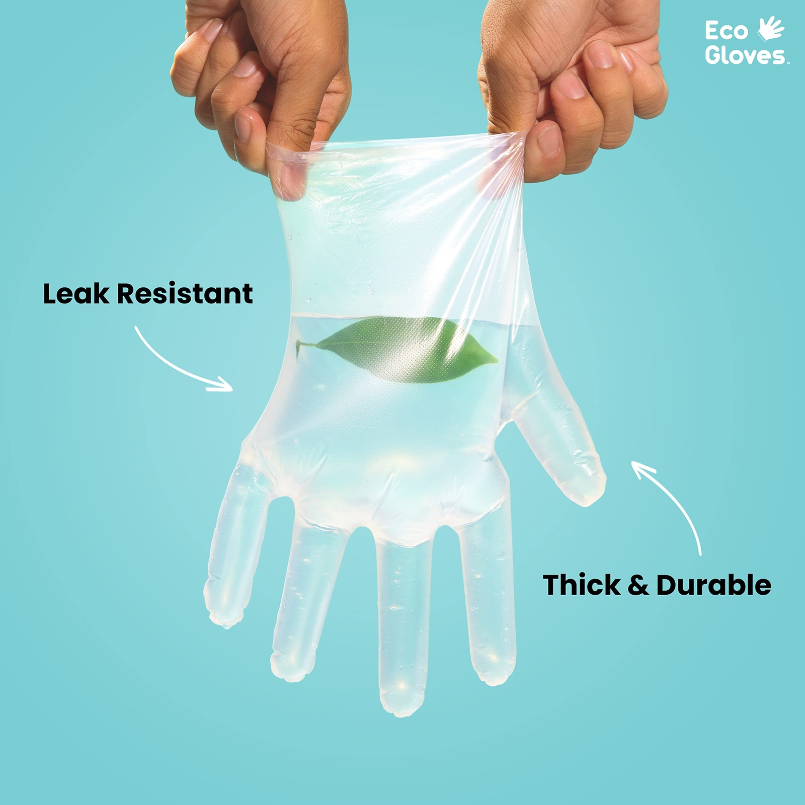Plantbased Compostable Ecofriendly Gloves For Food Prep & Cleaning