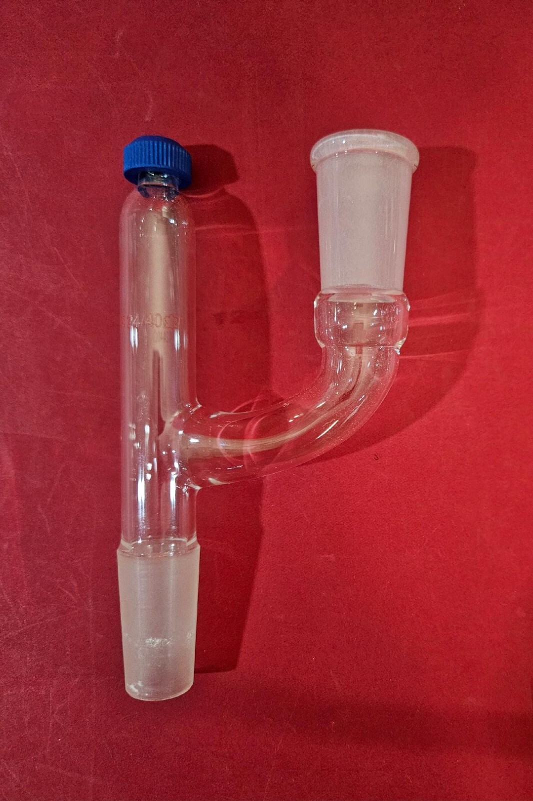 Ace Glass Thermometer Claisen Adapter 24/40 Joints #7 Thread 1480