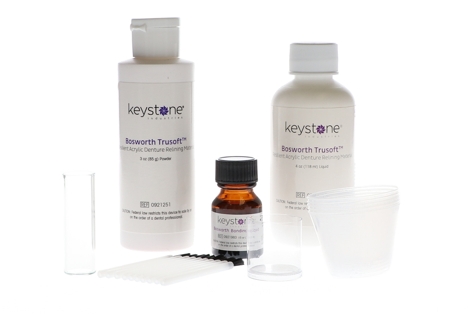 Keystone 0921250 Bosworth Trusoft Powder & Liquid Standard Kit