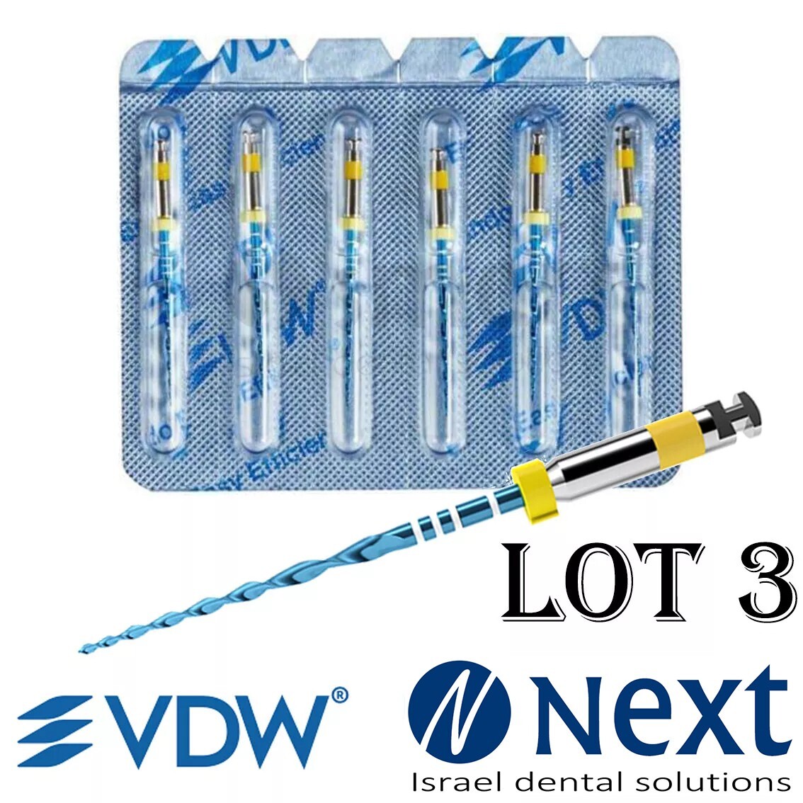 Lotx3 Dental Endo Files Reciprocating Thermal Root Canal Niti Rotary L25 R50