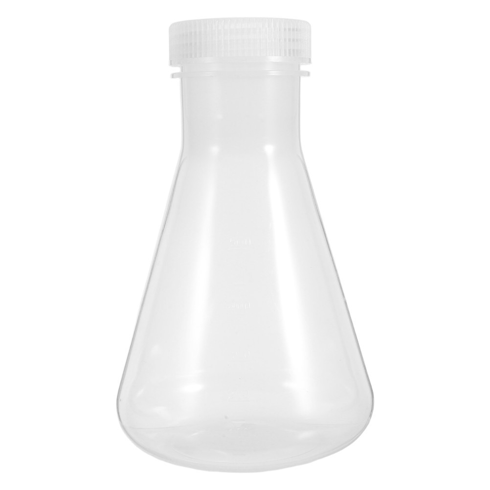Plastic Conical Flask with Lid, Erlenmeyer Flask 500ml – Educational Science