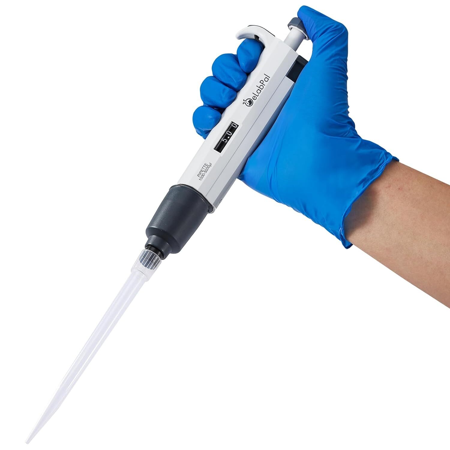 US Adjustable Volume Pipette Single Channel Micropipette High Precision Pipettor