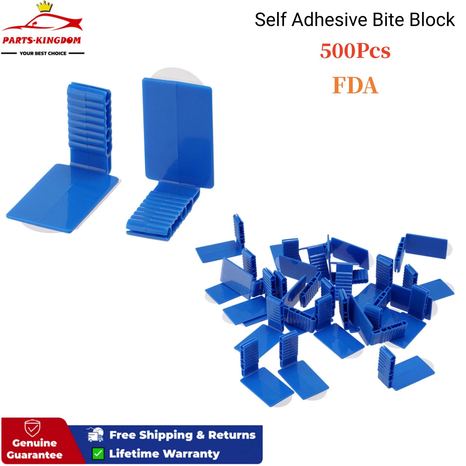 New 500pcs Dental Sensor Holder self-adhesive Blue X-Ray Positioning Anterior