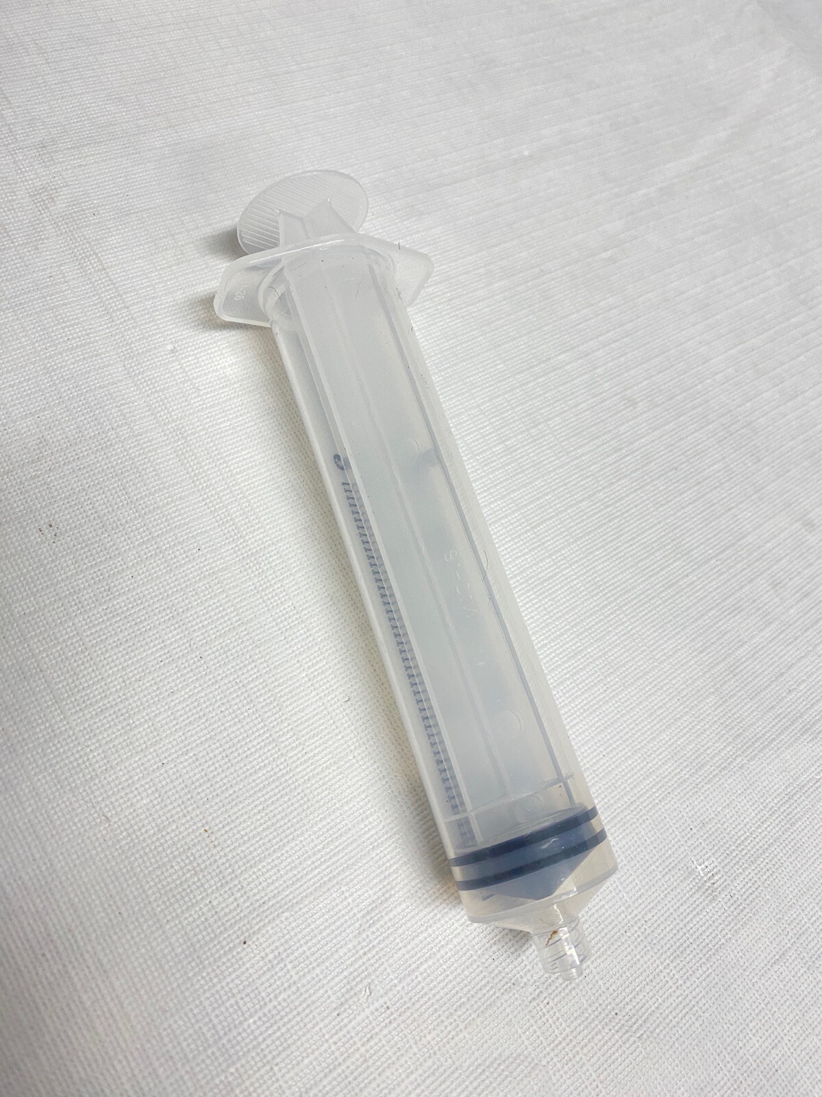 (100/Cs) Laboratory 50mL Plastic General Use Graduated Syringes w/ Luer Lok Tip