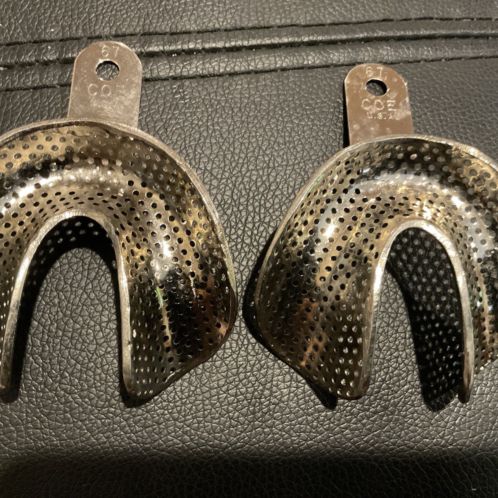 GC America COE 2 Impressions Tray #67 Perforated Edentulous, Mandibular