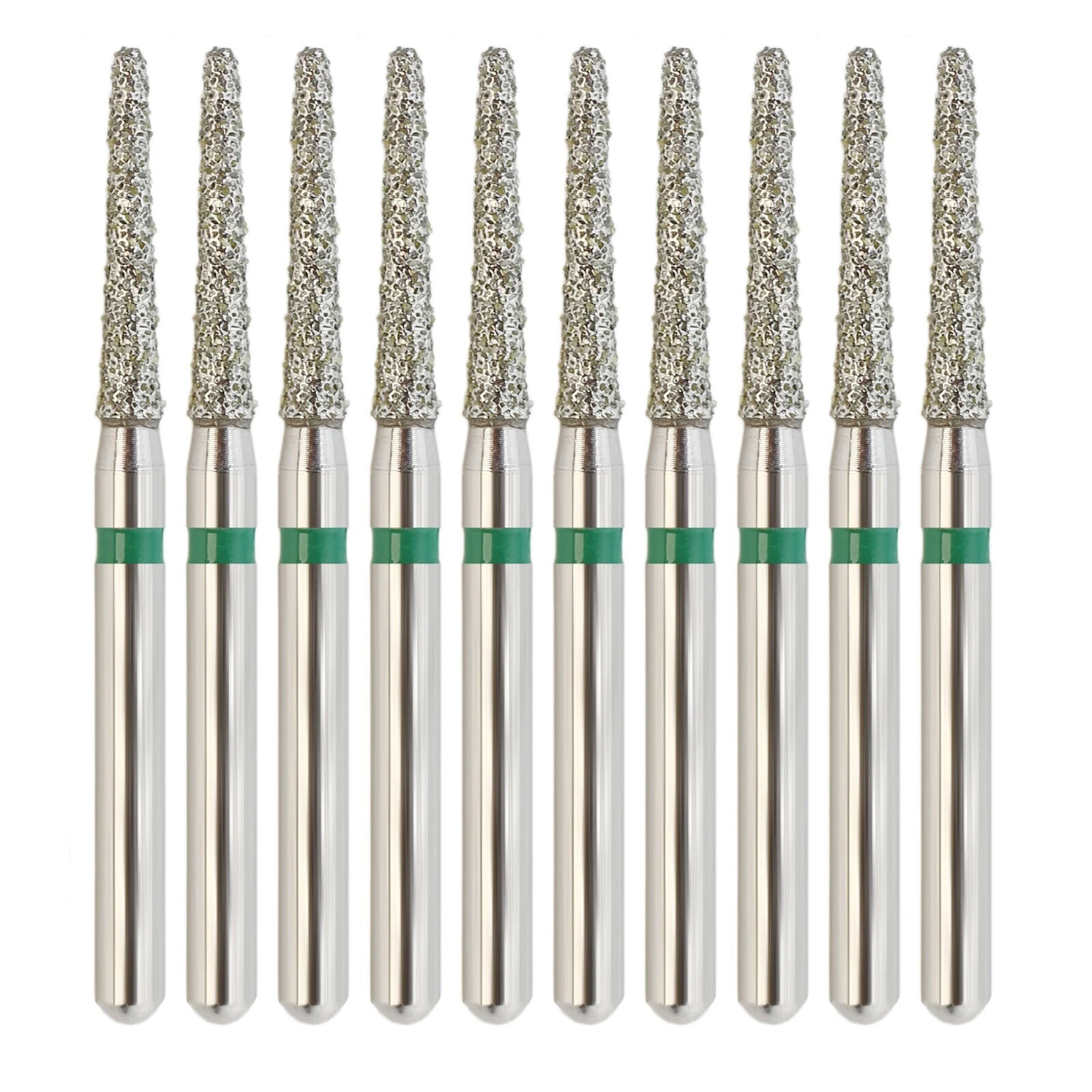 Dental Diamond Burs FG 856/014C Round End Taper Coarse Grit Friction Grip 50PC