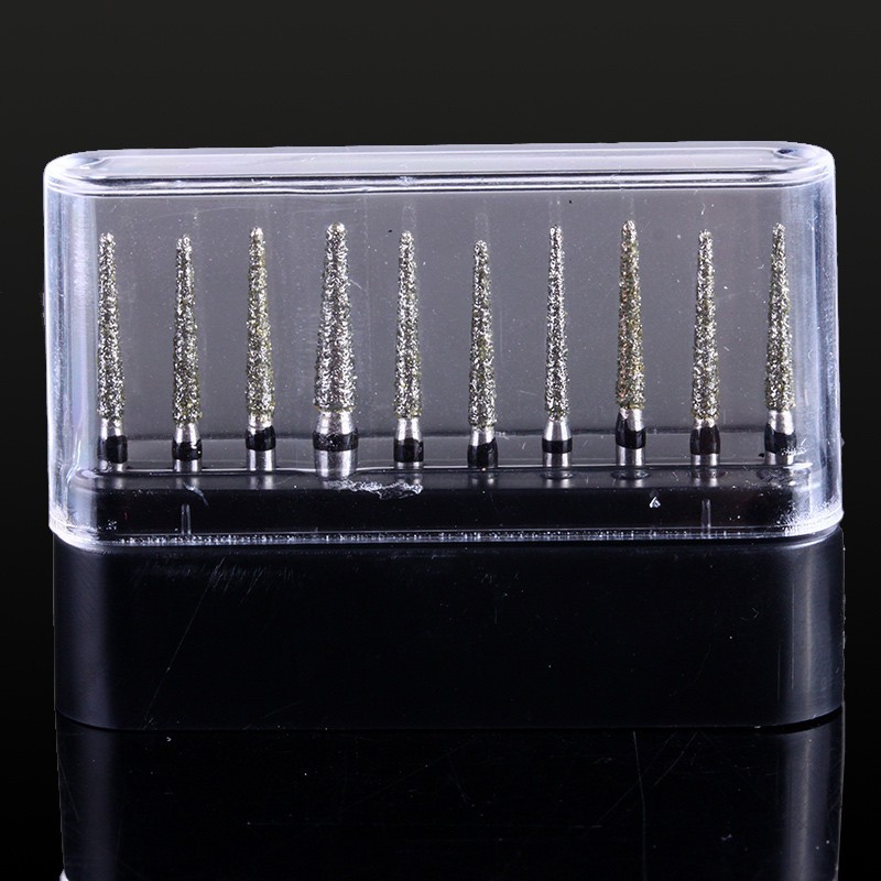 100pcs Dental Super Coarse Diamond FG Burs TR-12S for High Speed Handpiece