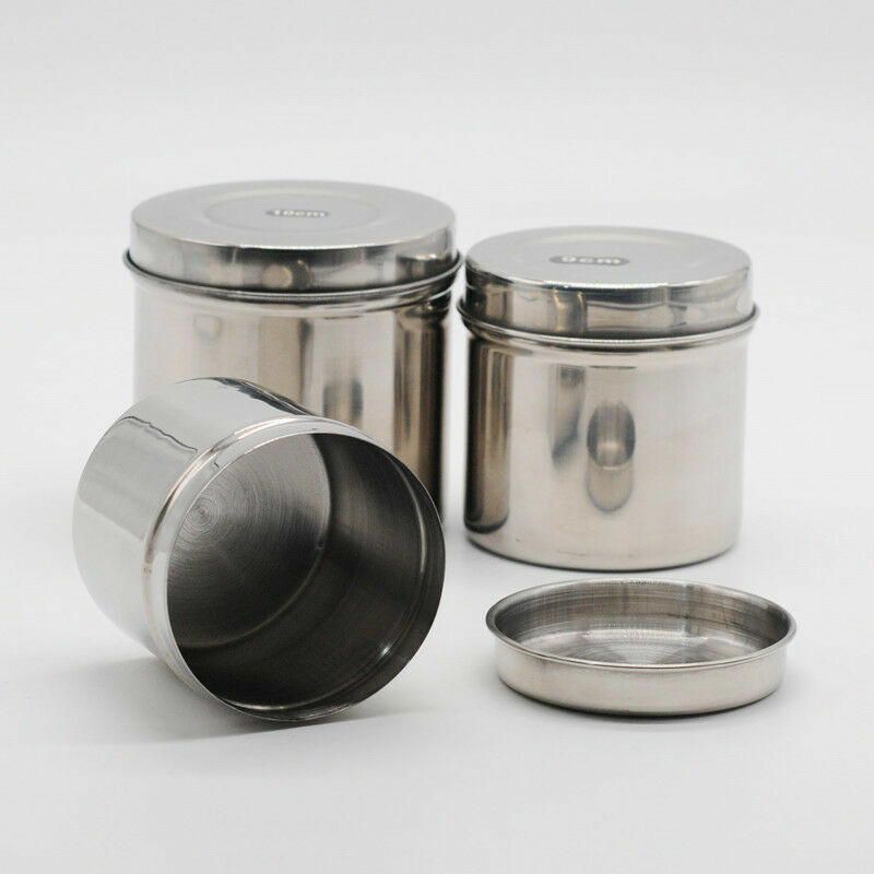 1x Dental Dispenser Box Holder Disinfection Tampon Jar Medical Gauze Cotton Ball