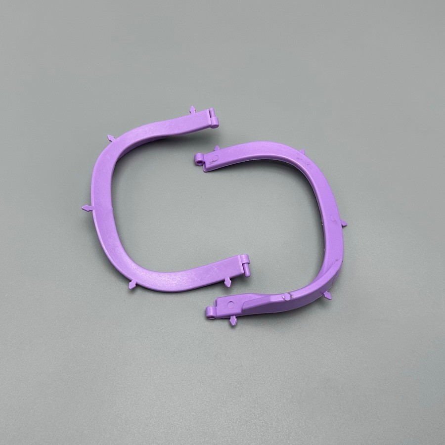 10x Dental Foldable Bracket Frame Plastic Rubber Dam Sheet Oral Barrier Tool USA