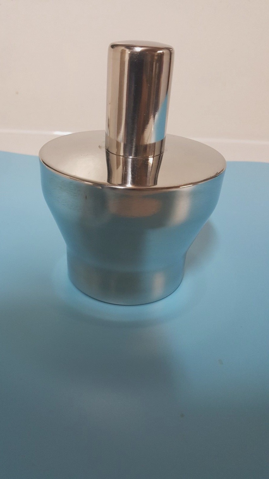 Lab 304 Stainless Steel ALCOHOL LAMP / BURNER 450ml Heavy Wall New